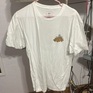 vans white t shirt